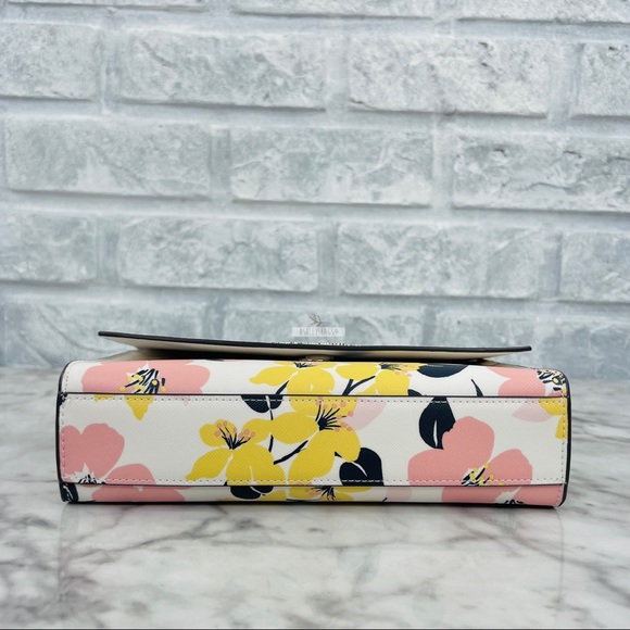 Kate Spade Carson Lily Blooms Convertible Crossbody & Shoulder Bag - Picture 5 of 11